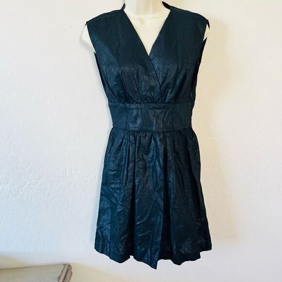 Geren Ford Dresses & Skirts - Geren Ford dresses | Metallic Black‎ mini sleeveless  XS cocktail mini dress